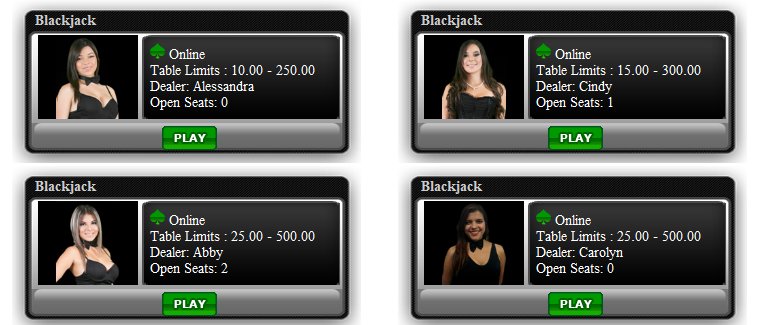 Live Dealer Blackjack Live Game